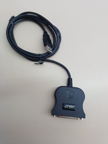 Adaptador USB 2.0 a paralelo D-SUB negro LogiLink
